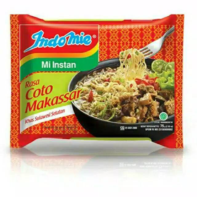 

Indomie selera nusantara Coto Makassar