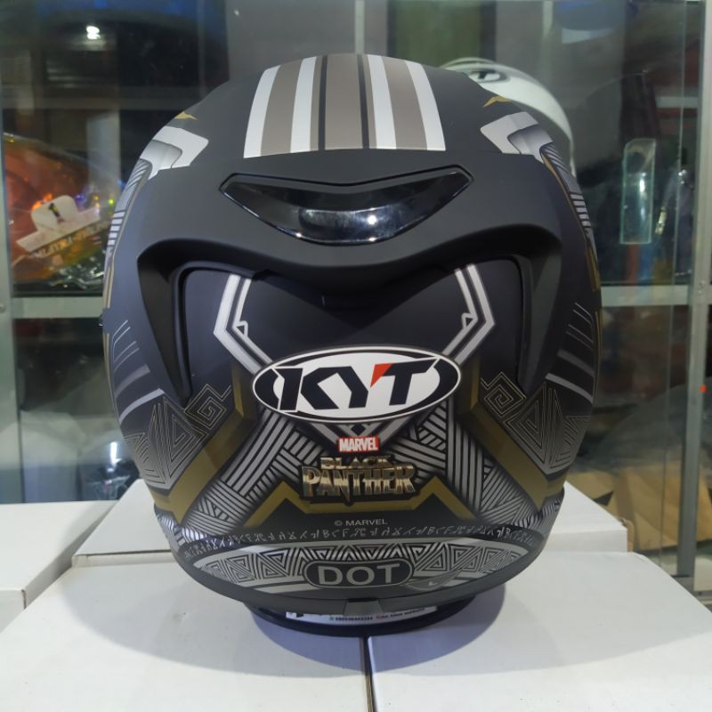 KYT K2Rider black panther KYT K2r