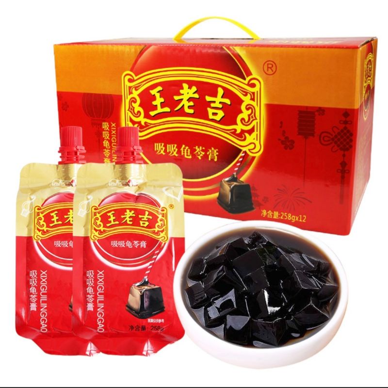 

258g Wang Lao Ji Guilinggao / Wang LaoJi XiXiGuilinggao / Minuman Herbal Guilinggao Instant.