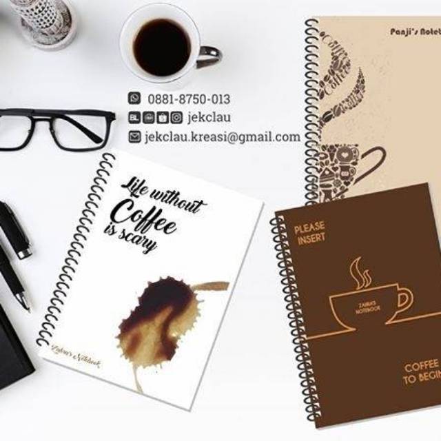 

Notes Spiral A5 - Custom Cover - Jurnal Harian - Buku Catatan - Blocknote