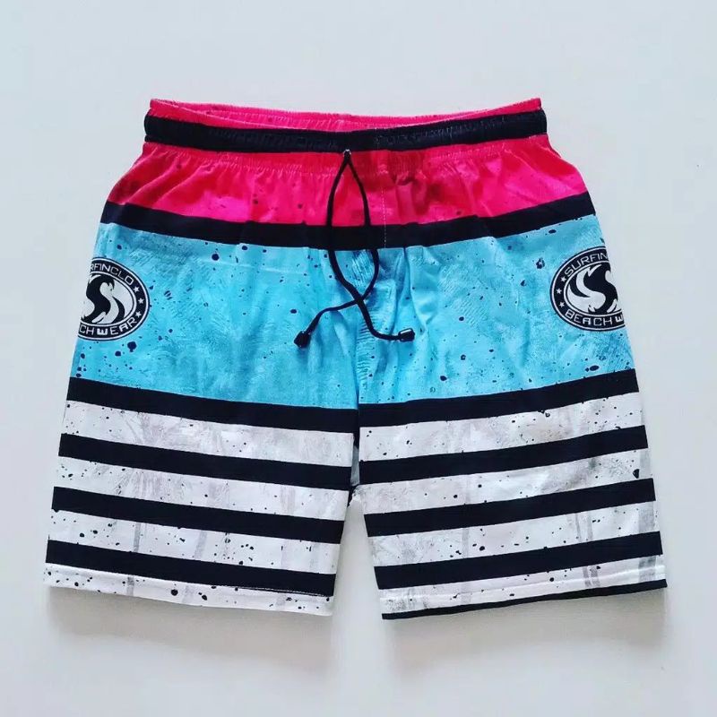 CELANA PENDEK COWOK CEWEK MOTIF KOLOR BOXER SANTAI RENANG SURFING