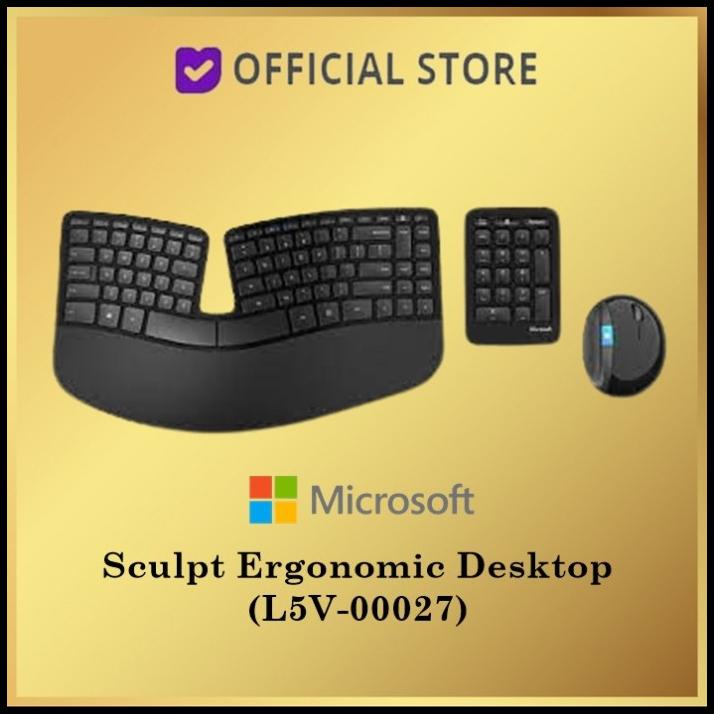 Microsoft Sculpt Ergonomic Desktop Usb [L5V-00027]