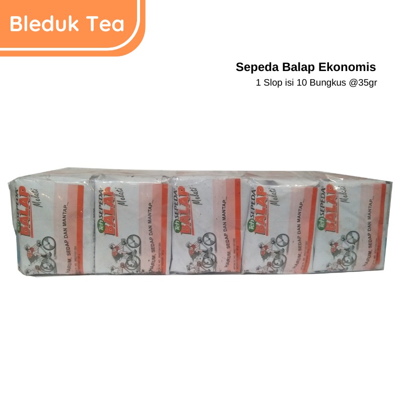 

Teh Sepeda Balap 1 Slop isi 10 Bungkus X 40gr - Brewed Tea