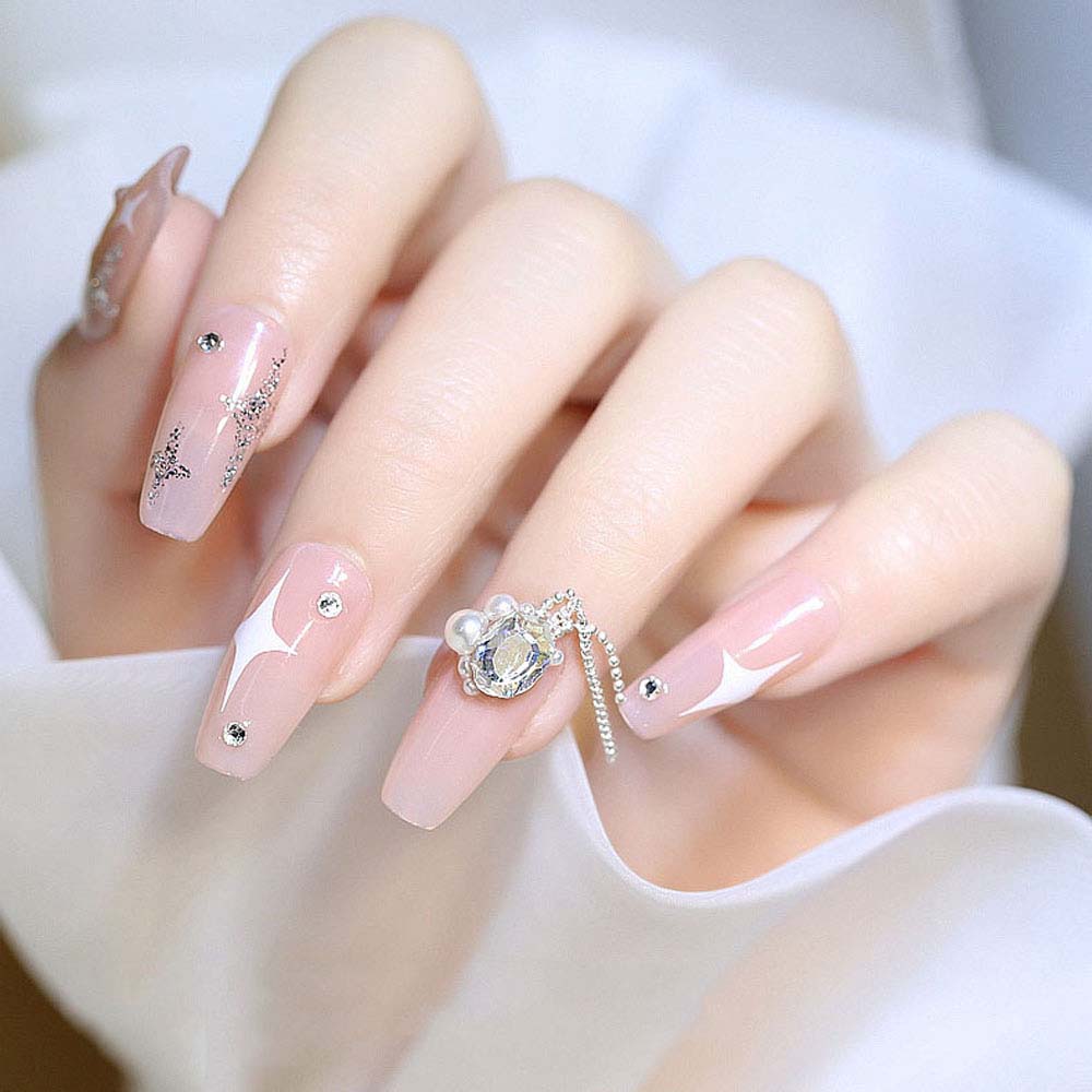 10pcs Batu Permata Kristal Berlian Imitasi Bentuk Oval 3D Untuk Dekorasi Nail Art