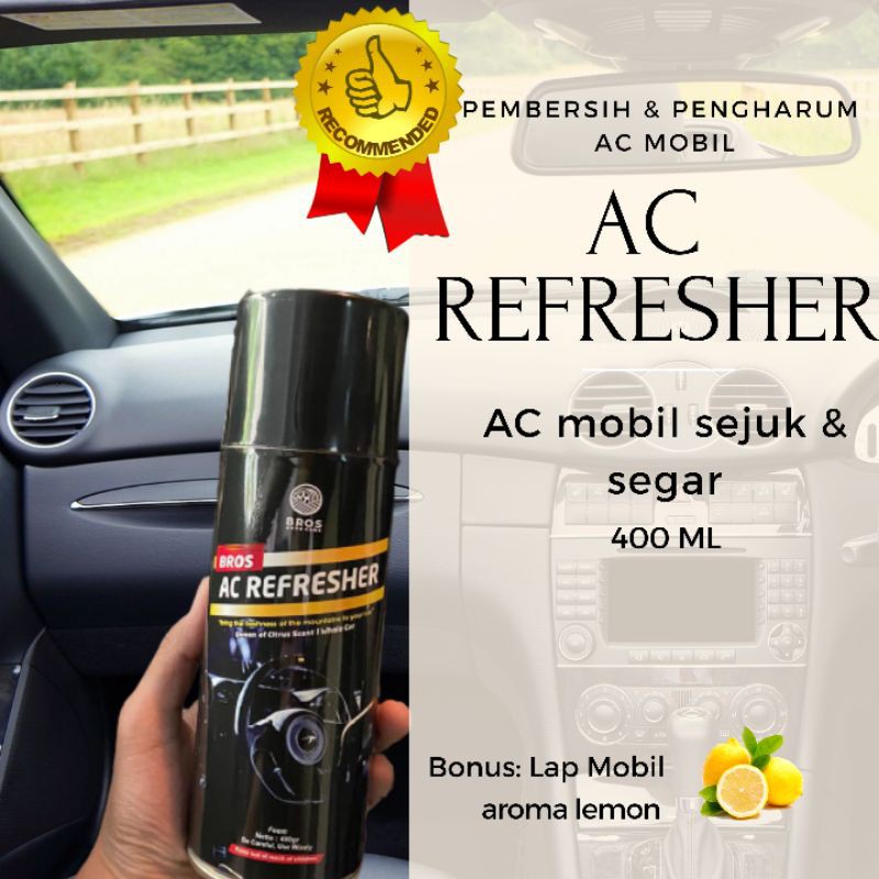 AC Refresher Pewangi AC Mobil Pembersih AC  Pengharum Mobil Penghilang Bau