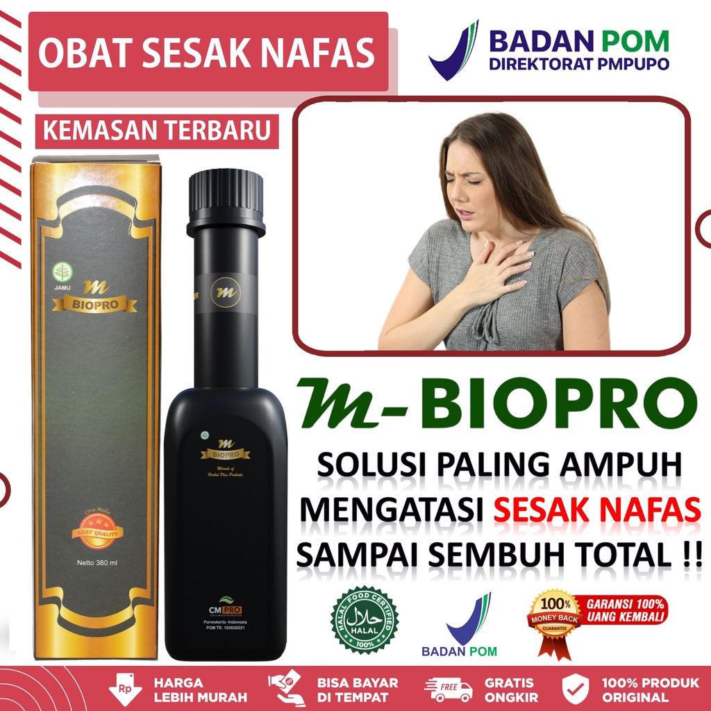 Obat Sesak Nafas Paling Ampuh - Obat Sesak Nafas Herbal - Obat Sesak Nafas Nyeri Dada - Obat Asma - 