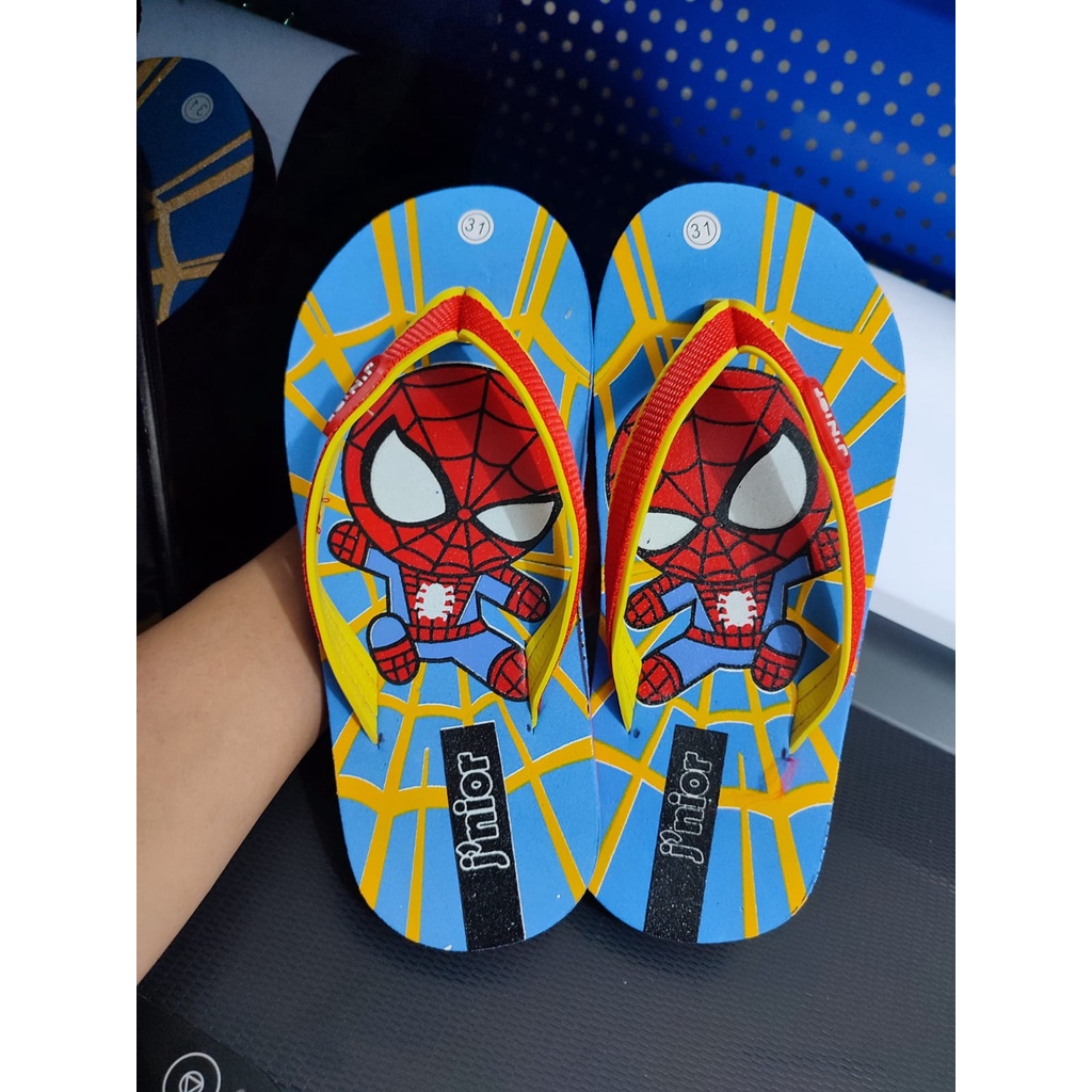 SANDAL ANAK SPIDERMAN