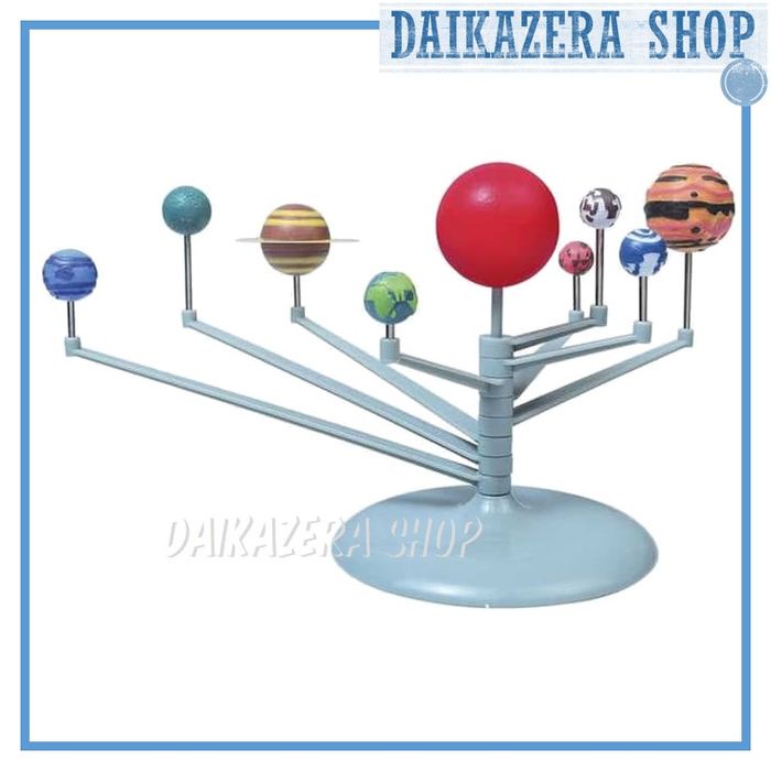 Mainan Eduksi Miniatur DIY Tata Surya 9 Planet Solar System Planetary