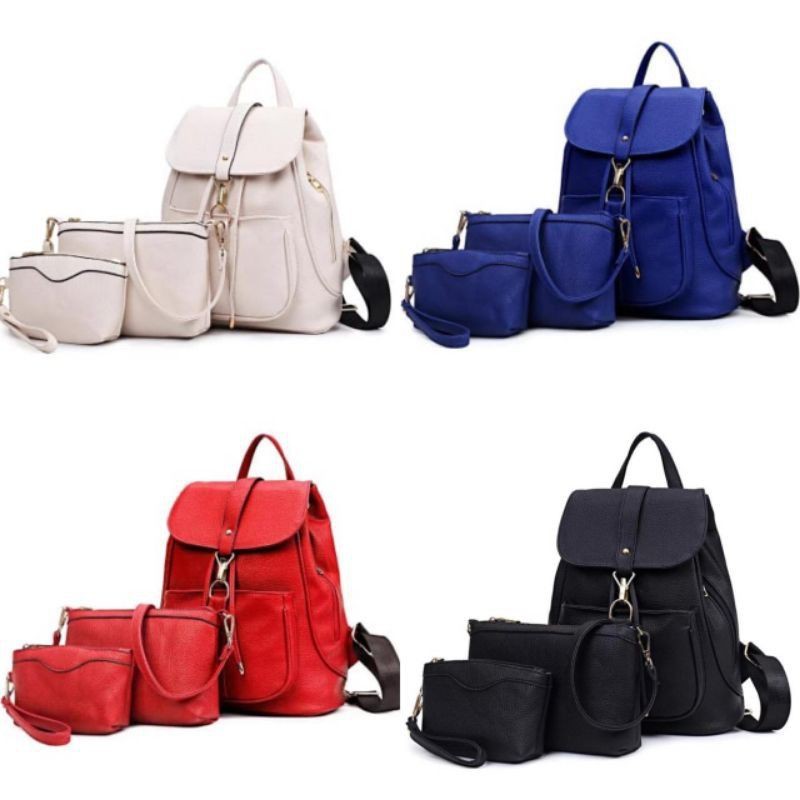 RJ - TAS KAIT RANSEL SEKOLAH 3in1 AlA KOREA