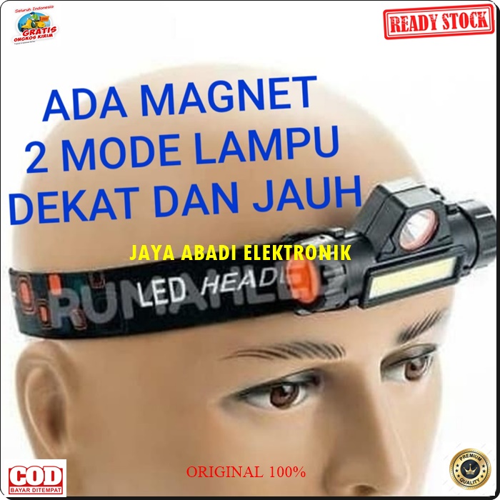 G548 ORIGINAL HEADLAMP SENTER KEPALA LAMPU LED PUTIH MAGNET BATU BATERE CAS CASAN HEAD LIGHT G548 SUPER LAMP BATERAI CHARGER SINAR CAHAYA TERANG 2 IN 1 COB EMERGENCI EMGENCY MAGNETIC 2IN1 OLAHRAGA G548  Led lampu PUTIH MAGNET batere batu cas casan head la