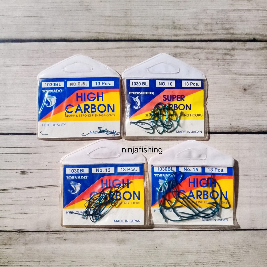 KAIL PANCING HIGH CARBON BIRU TANPA LUBANG