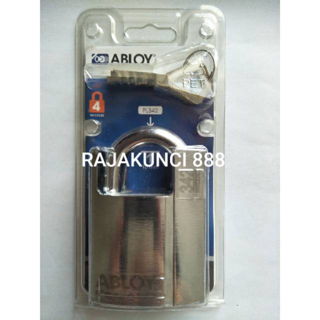 Gembok ABLOY PL342C / Gembok jaket / Gembok ABLOY / Gembok anti cairan kimia dan potong