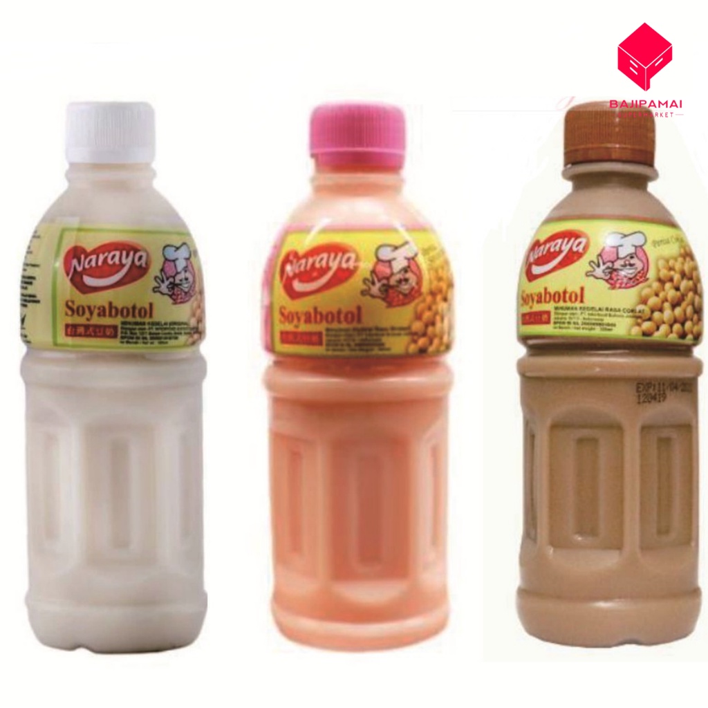 

SUSU KEDELAI NARAYA SOYA BOTOL 320 ml