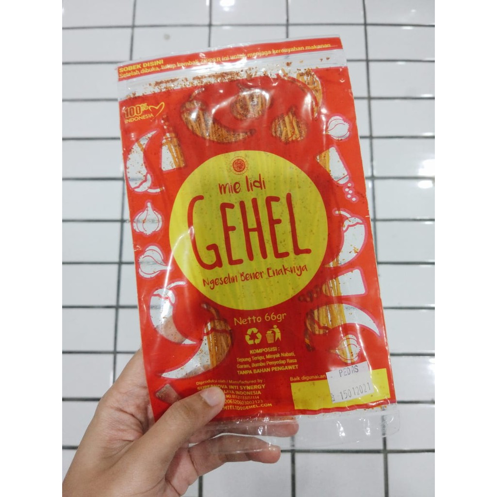 

SNACK JADUL GENERASI 90AN MIE LIDI GEHEL