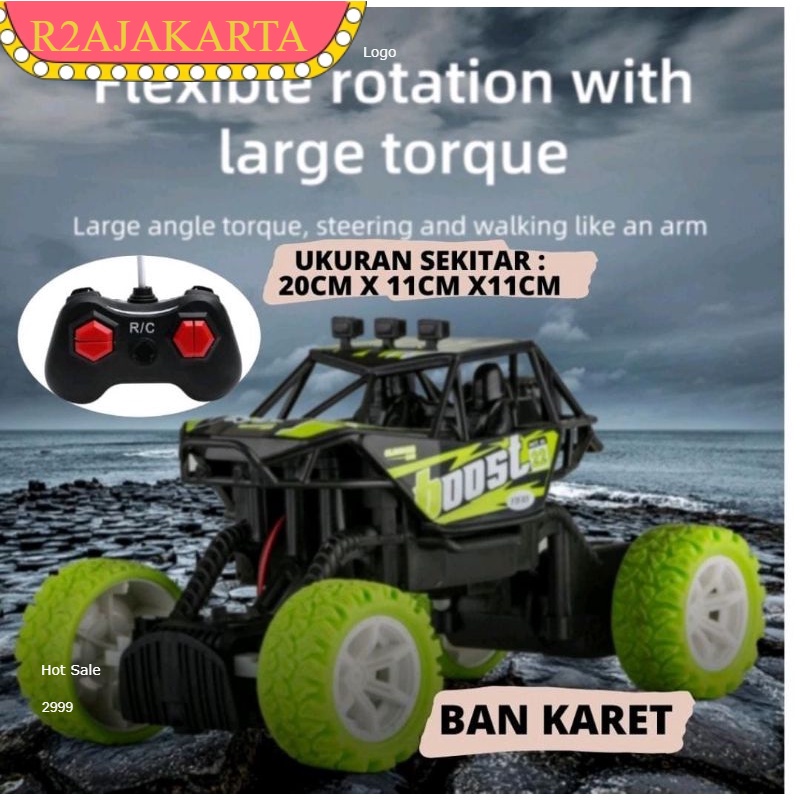 MAINAN ANAK MOBIL REMOTE CONTROL RC MONSTER CHARGE CROSS COUNTRY SKALA 1:20 VIRAL TERBARU 2022 TERMURAH