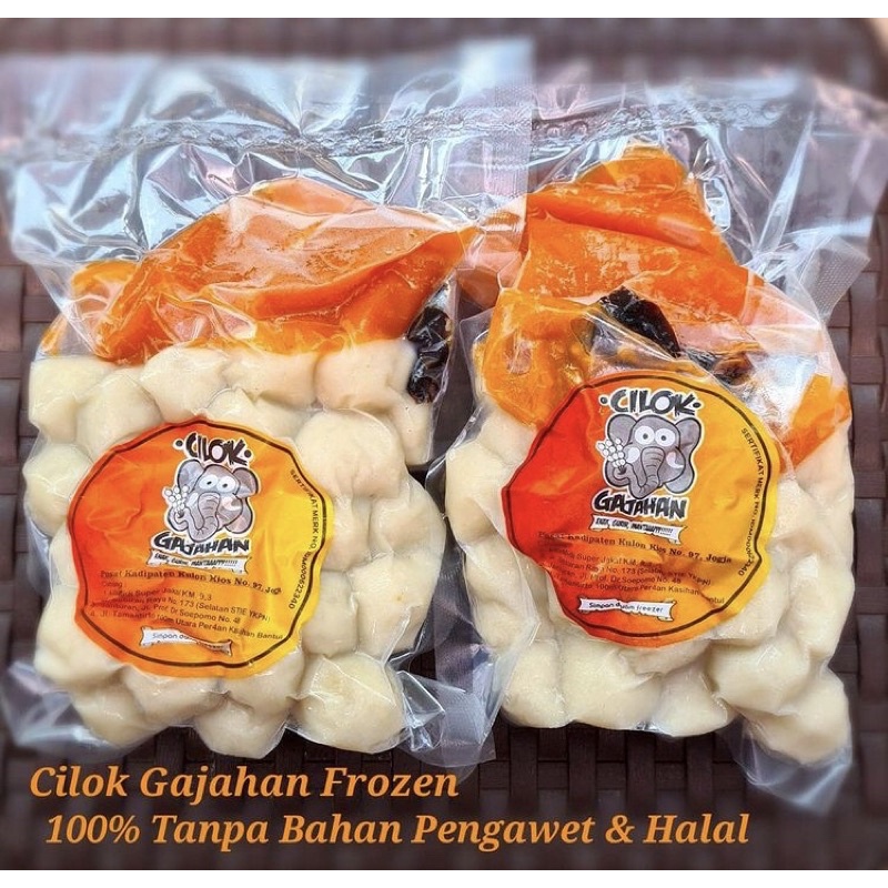 

Cilok Gajahan Frozen Asli jogja