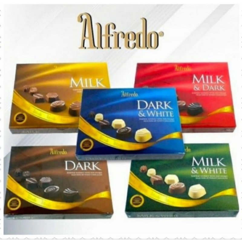 

Alfredo Chocolate Box 110 Gram Milk White Dark Coklat Alfredo Import Halal Cokelat Susu Putih Hitam 110gr Alfredo Chocolate Gift Untuk Kado Oleh Oleh Hampers