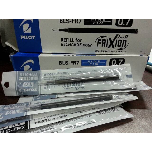 

isi pulpen Pilot FRIXION 0.7mm Fine fin keren