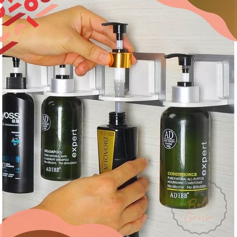 (HSM) HOOK SABUN MANDI / GANTUNGAN BOTOL SHAMPOO SABUN MANDI