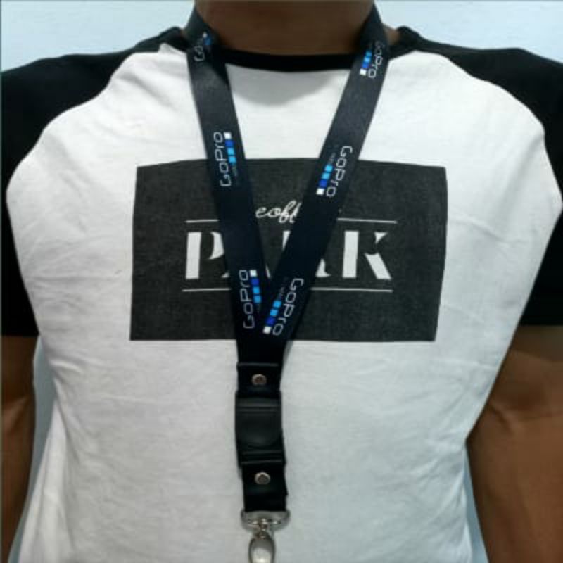 

Lanyard Tisu Printing Tali Gantungan Id Card Handphone Motip Go Pro