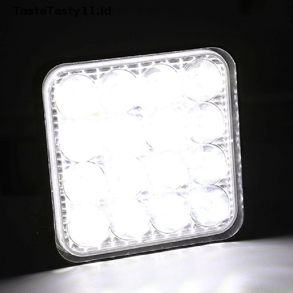 (TasteTasty) Lampu Sorot 16-led 48W 12V / 24V Untuk Mobil ATV Off Road