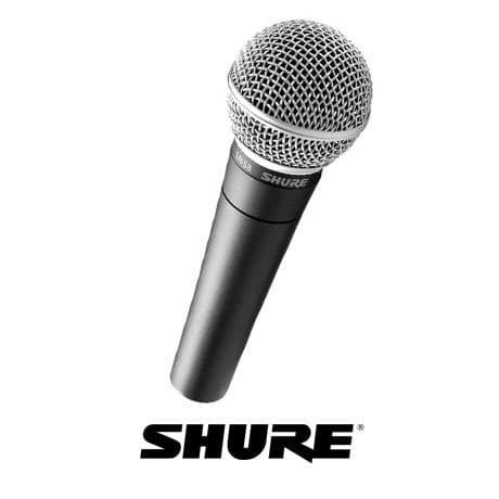 Mic Shure SM-58 Koper Mik/Mikrofon/Microphone Kabel Legendary