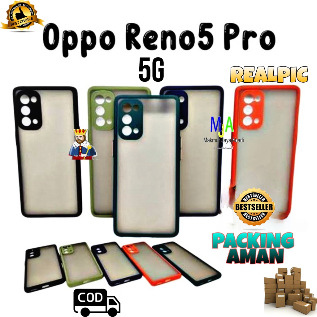 SOFTCASE OPPO RENO 5 PRO 5G - CASE MATTE FULL COLOUR MY CHOICE BUMPER CASE PELINDUNG KAMERA