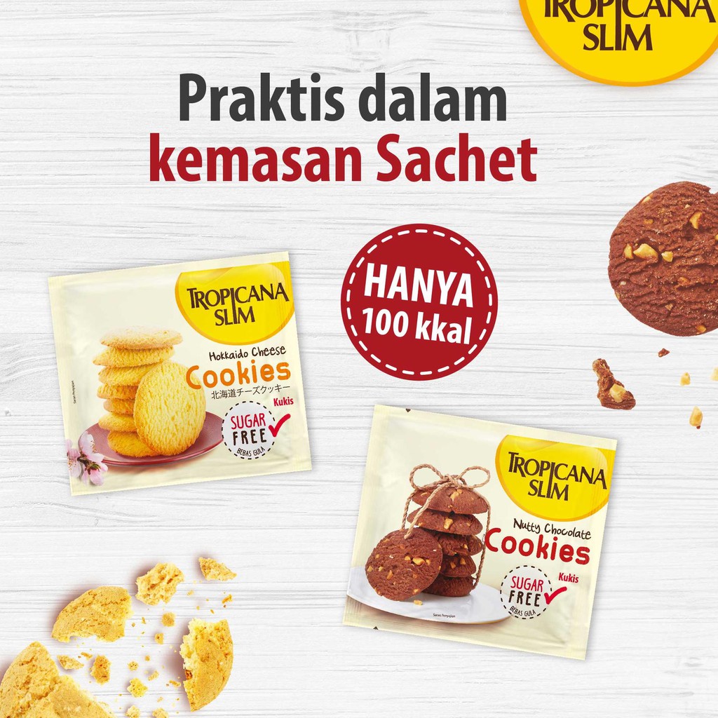 

>Tropicana Slim Hokkaido Cheese Cookies 100gr Ad4 Bany4k,,<