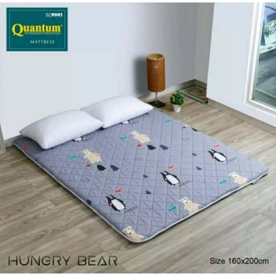 kasur busa Lipat/gulung/Lantai Quantum hungry bear 160cm