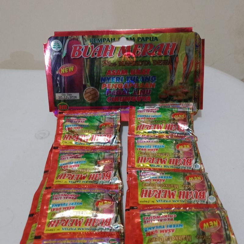 BUAH MERAH KAPSUL NEW / KAPSUL BUAH MERAH