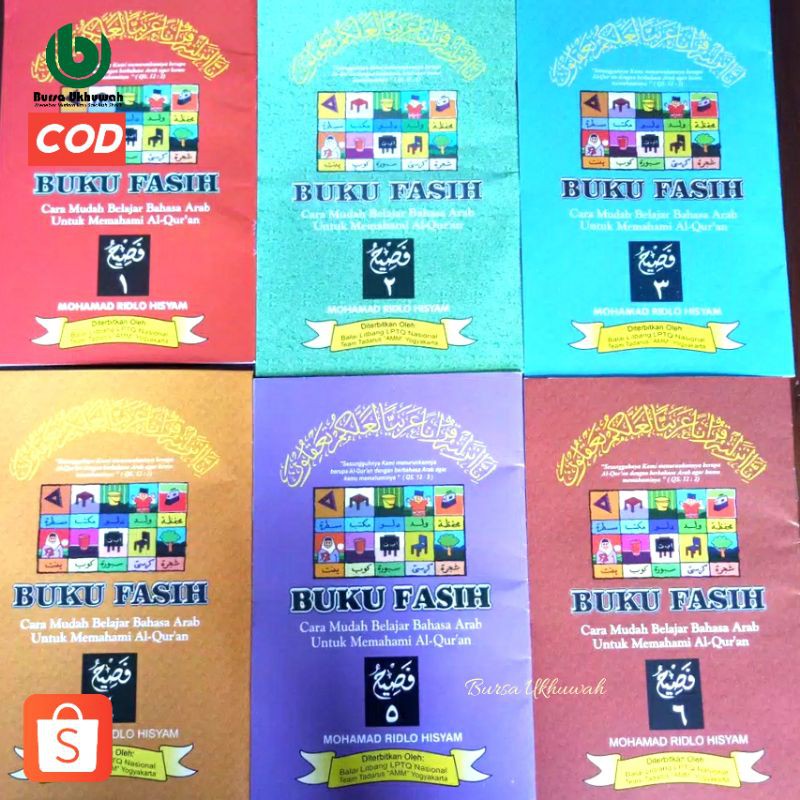 Buku Fasih Cara Mudah Belajar Bahasa Arab Untuk Memahami Al Qur An Shopee Indonesia