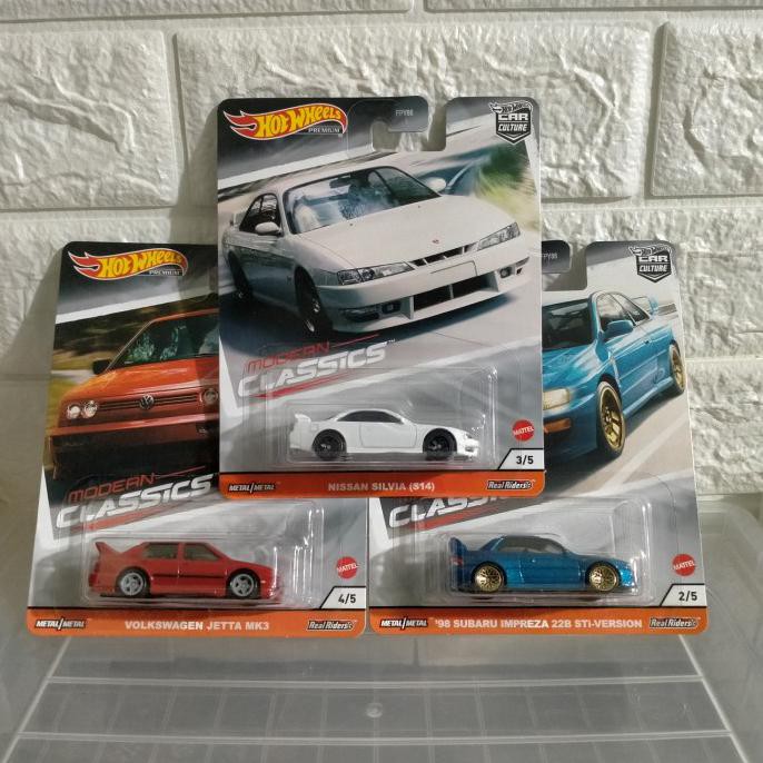 maddox - Hotwheels Modern Classic (Silvia S14 , Subaru , Volkswagen Jetta)