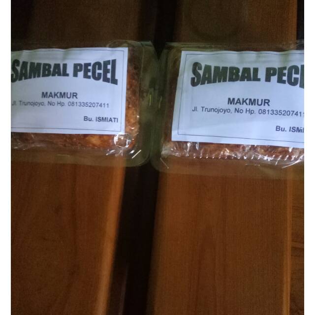 

Sambal Pecel Madiun