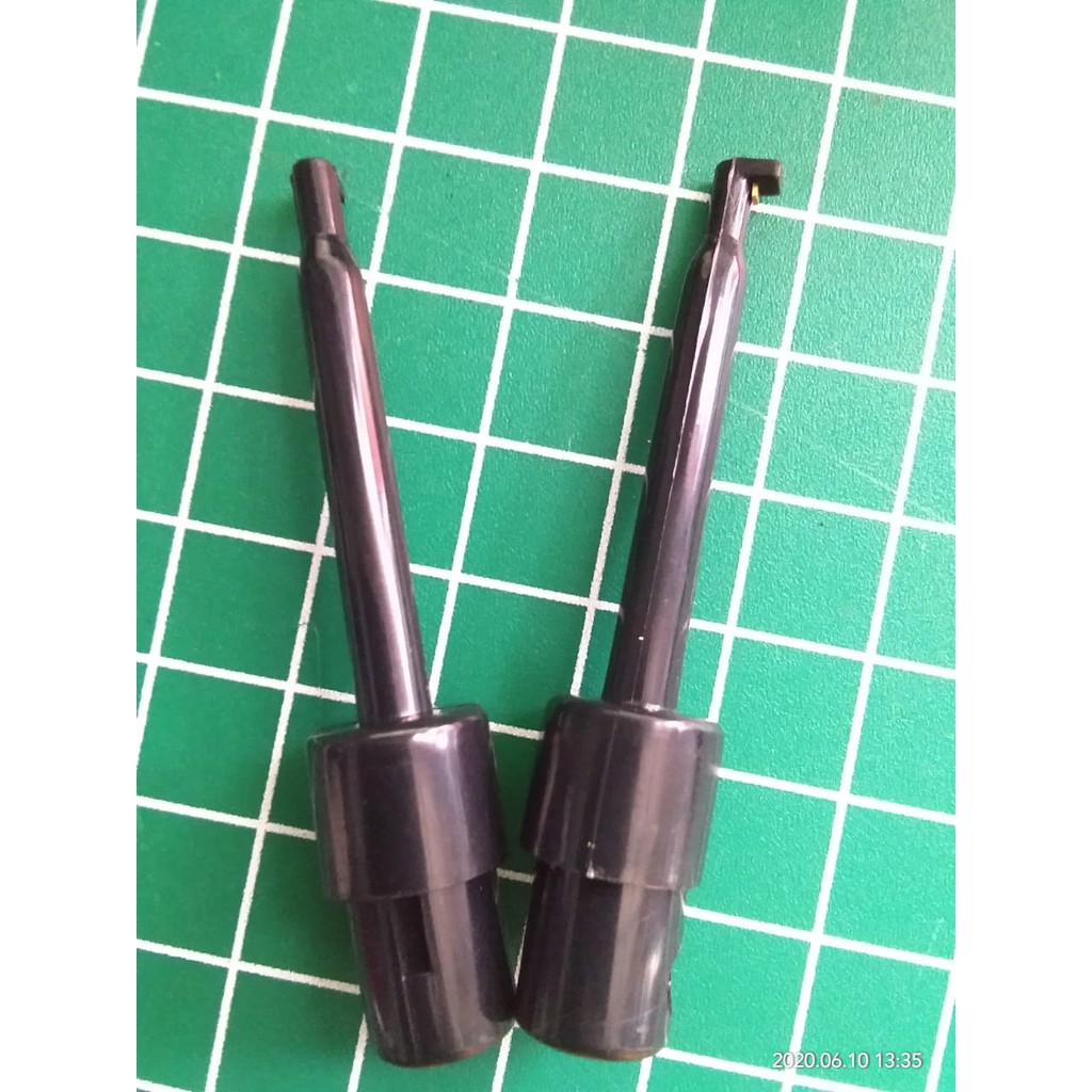 [DEV-9047] 57MM HOOK CLIP TEST KLIP PENJEPIT CONNECTOR JEPITAN KECIL PENGAIT IC HITAM