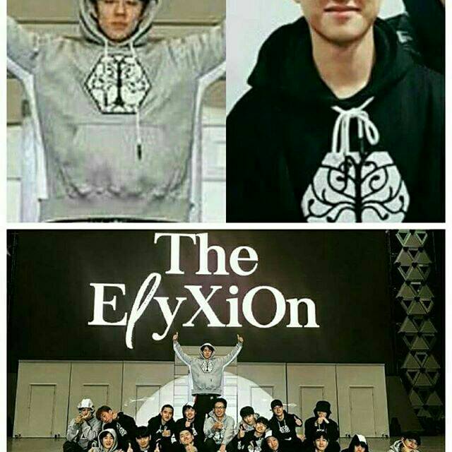EXO White Line Elyxion Hoodie