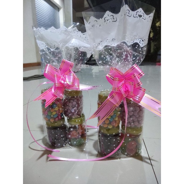 parsel termurah parsel coklat 4 susun parsel toples 200ml kado hadiah