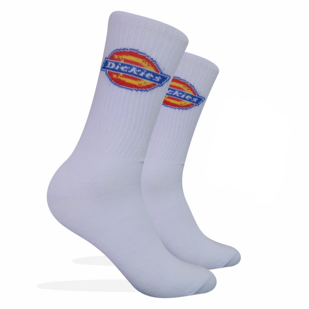 Kaos Kaki Motif DIckies Putih ( M81 )