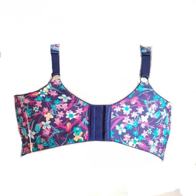 BH WANITA JUMBO SIZE SUPER BESAR / BRA PUSH UP KAWAT TANPA BUSA MOTIF CANTIK STYLE #88842. SY0108 S1