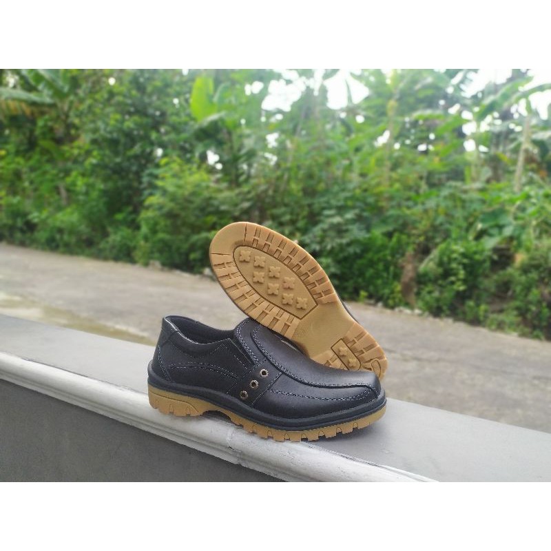 CUCI GUDANG sepatu kerja kulit asli