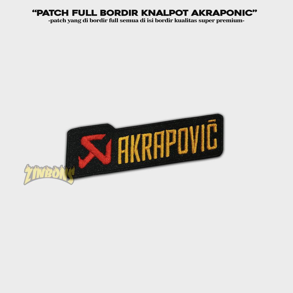 PATCH FULL BORDIR PATCH PREMIUM AKRAPONIC