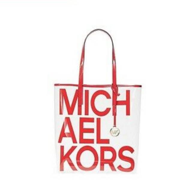 clear bag michael kors