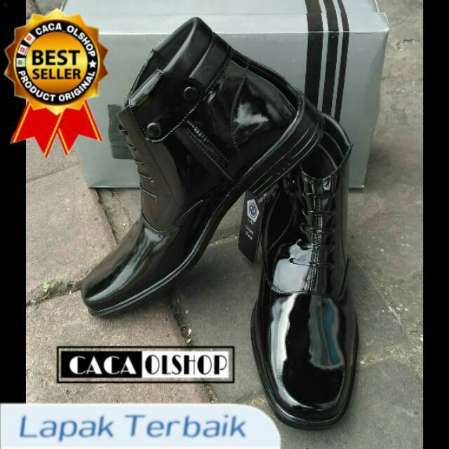 Sepatu Pdh Perwira TNI/Polri/Dishub/Security/Satpam AR Exclusive 1209P