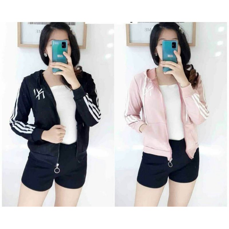 TJ9 JAKET NY LIST / Outer Wanita