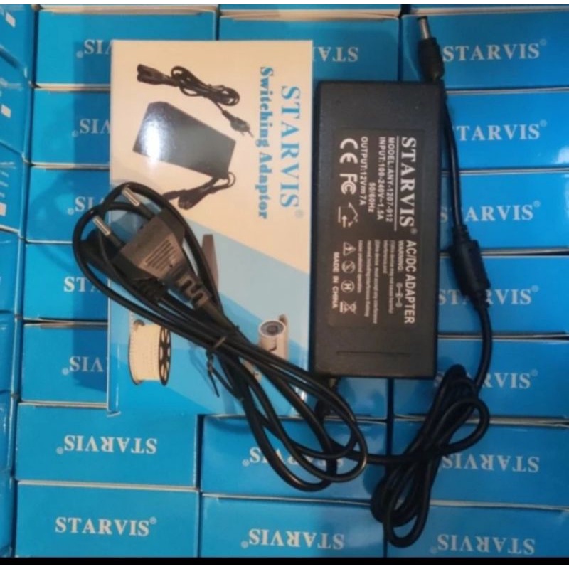 Promo ADAPTOR 5A 12V dapet 7A 12v