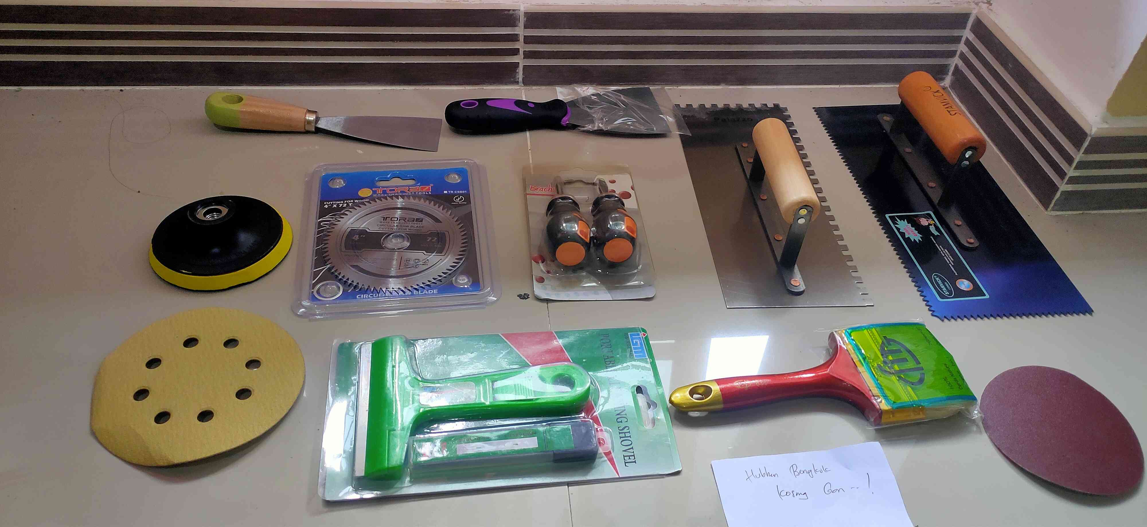 Amplas Bulat Tempel 5inchi Bosch