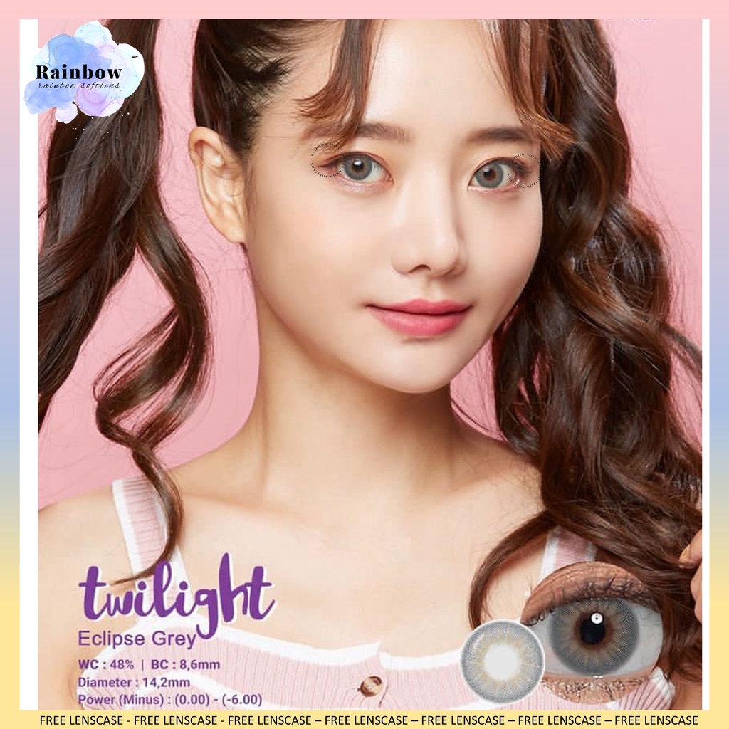 SOFTLENS LIVING COLOR TWILIGHT MINUS (-2.75 S/D -6.00) by IRISLAB FREE LENSCASE DIA 14.2MM / SOFTLEN SOFLENS SOFTLEN