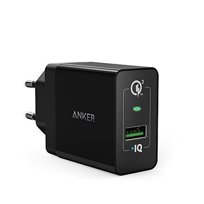 ANKER Charger Powerport plus 1 with Quick Charge 3.0 and Micro USB Original 100%