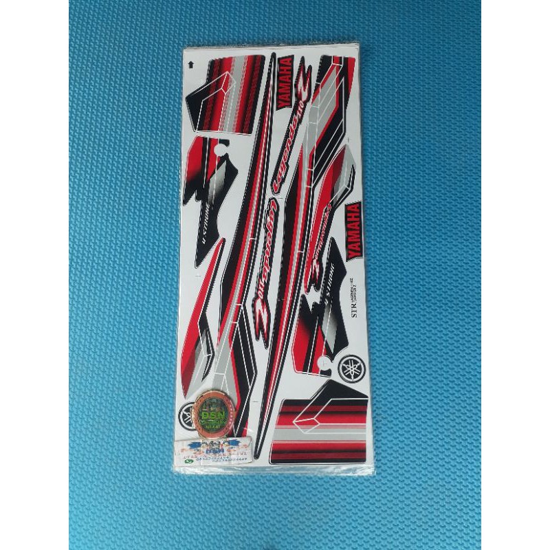 STRIPING STICKER VARIASI JUPITER Z BURHAN MODEL LEGENDA Z