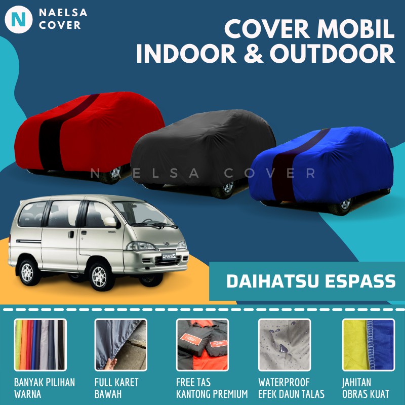 Cover Mobil / Sarung Mobil Espass Mantel Selimut Mobil Daihatsu Espass