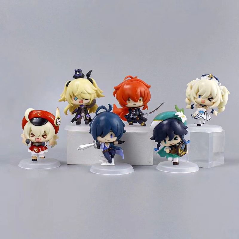 (bisa cod) action figure genshin impact cute version ms-6011